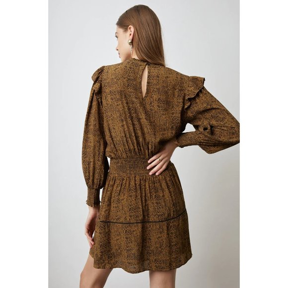 NWT Rails Faren Dress in Sepia Python M - Picture 5 of 5
